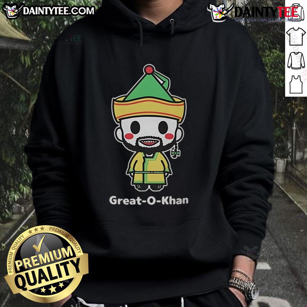Cute Great O Khan Drawn Khan 9 Chibi Hoodie