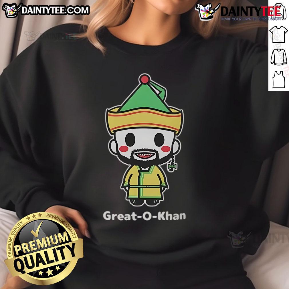 Cute Great O Khan Drawn Khan 9 Chibi Sweatshirt