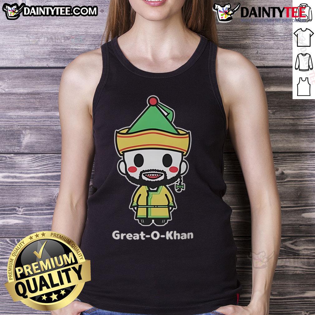 Cute Great O Khan Drawn Khan 9 Chibi Tank Top