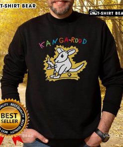 Alt Text: Adorable 'Cute Kanga Rood Sweatshirt' featuring a kangaroo design, perfect for casual and cozy outfits.