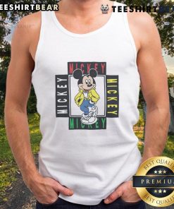 Retro 80s tank top featuring a cute Mickey Mouse design, perfect for nostalgic Disney fans and summer fashion.