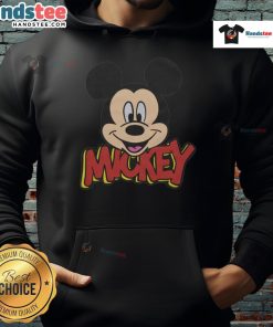 Adorable Cute Mickey Mouse Icon Hoodie with vibrant colors and playful design, perfect for Disney fans.