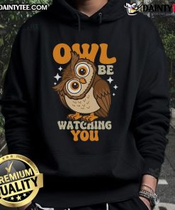 Cute owl design on a cozy hoodie, perfect for owl lovers who want a stylish and comfortable look.