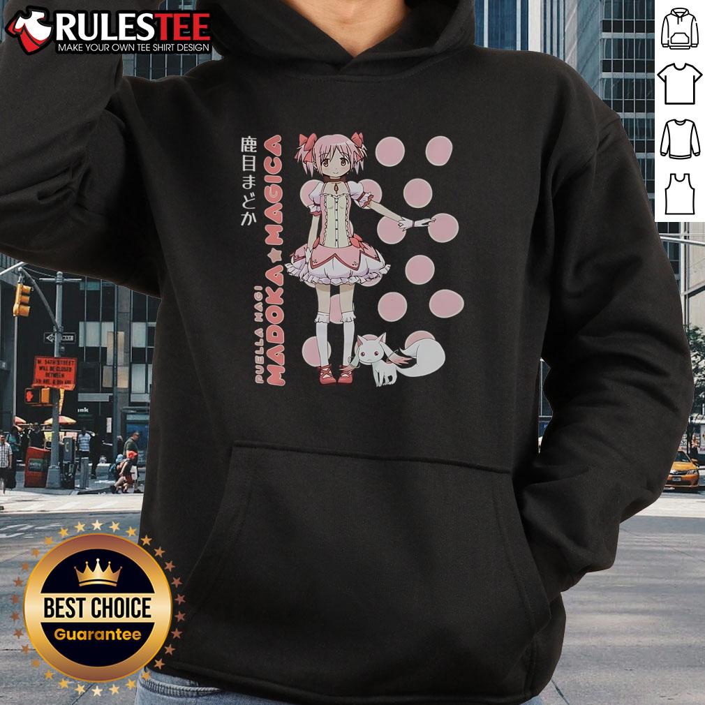 Cute Puella Magi Madoka Magica Madoka Kaname Polka Dot Hoodie