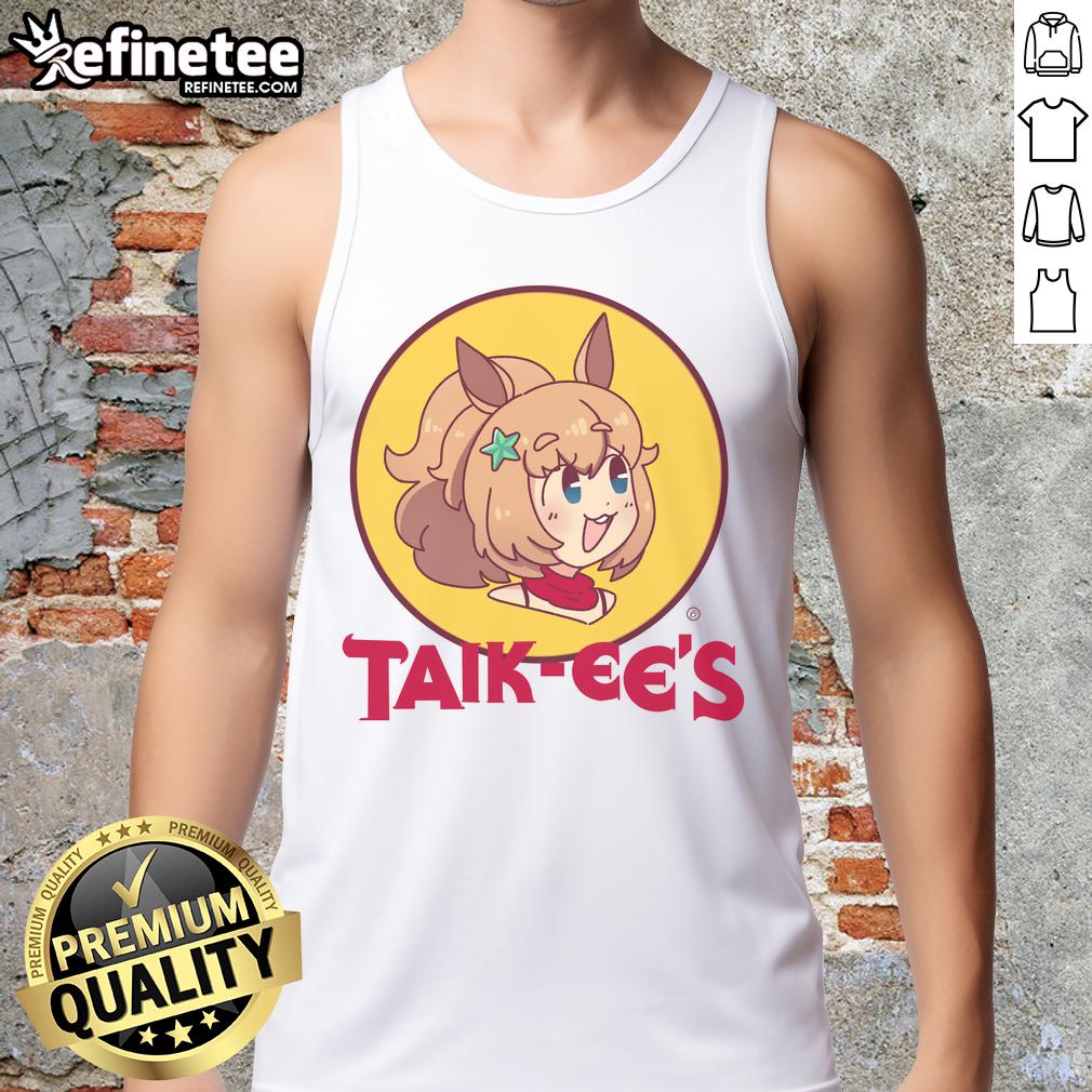 Cute Taik Ee'S Logo Tank Top Stylish Cute Taik Ees logo tank top featuring vibrant colors and a modern design, perfect for casual summer outfits.