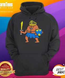 Adorable Cute The Warrior Art Hoodie featuring vibrant artwork and a cozy design, perfect for casual wear.