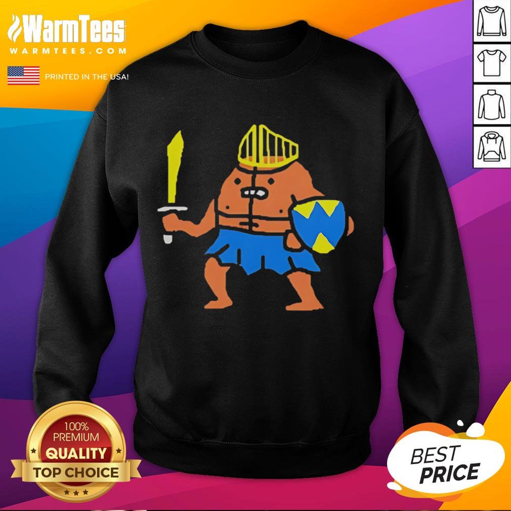 Cute The Warrior Art Sweatshirt Cute The Warrior Art Sweatshirt featuring a vibrant warrior design, perfect for casual wear and art lovers.