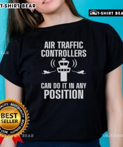 Funny Air Traffic Controller tee for women, featuring humorous flight control design perfect for aviation enthusiasts.