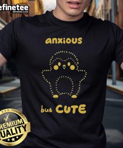 Funny anxious but cute finch t-shirt featuring a quirky bird design, perfect for bird lovers and casual wear.