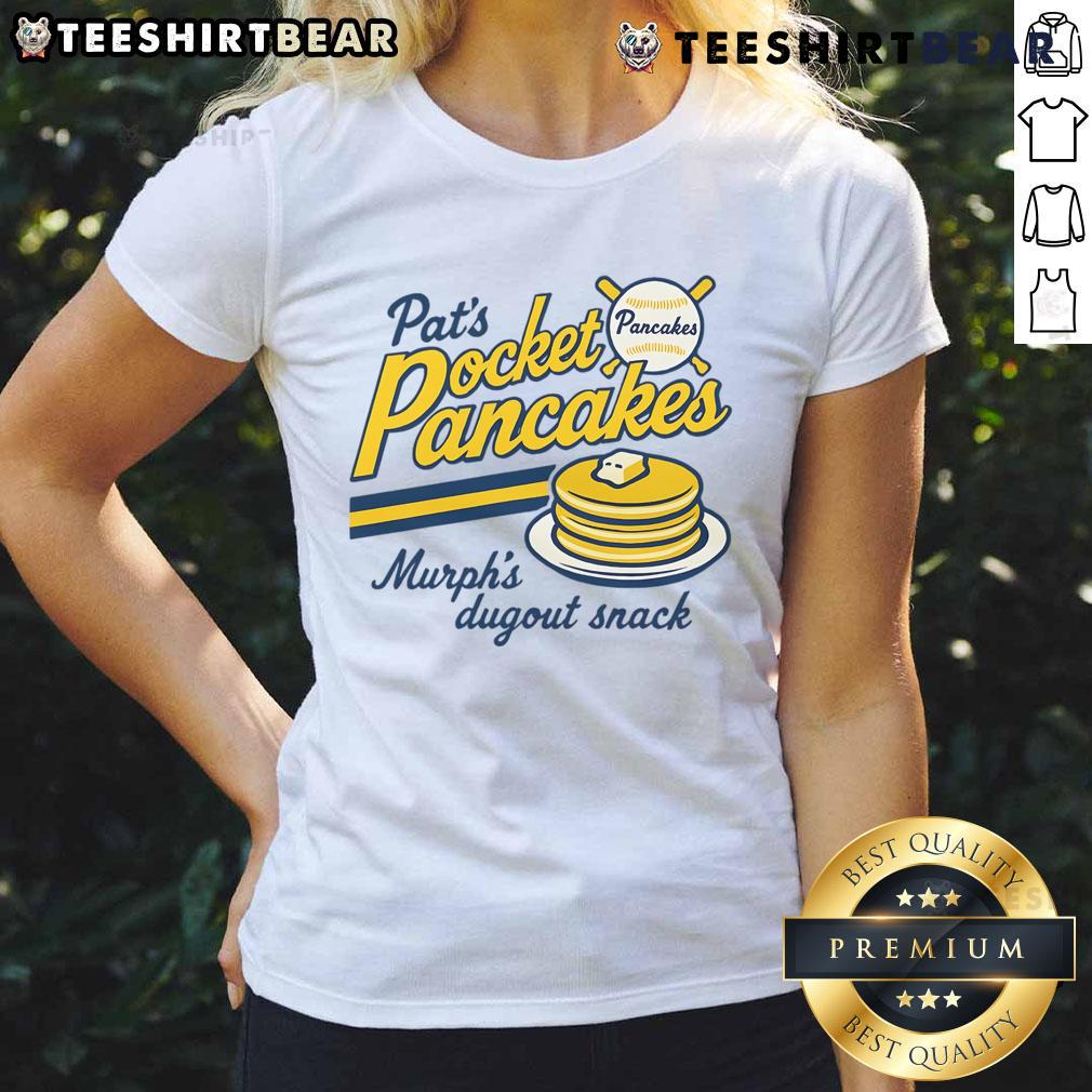Funny Baseball Pancakes Food Sports Vintage Ladies Tee Funny baseball pancakes for vintage ladies tee, combining sports and humor in a delicious breakfast treat.