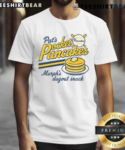 Funny baseball pancakes graphic on a vintage T-shirt, perfect for sports lovers and food enthusiasts.