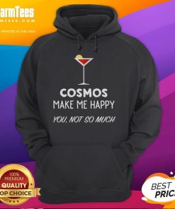 Funny cocktail cosmos hoodie featuring a martini glass and playful text, perfect for cocktail lovers and humor enthusiasts.
