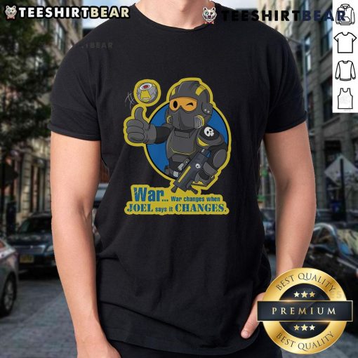 Funny Dive Boy and Helldivers mash-up T-shirt featuring playful graphics and vibrant colors for gaming fans.