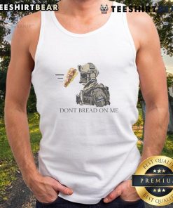 Funny Dons Bread On Me Sandwich Tank Top featuring a humorous graphic design, perfect for casual summer outings.
