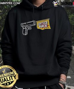 Funny donut operator justice quack hoodie featuring a whimsical design with cartoon donuts and a playful duck.