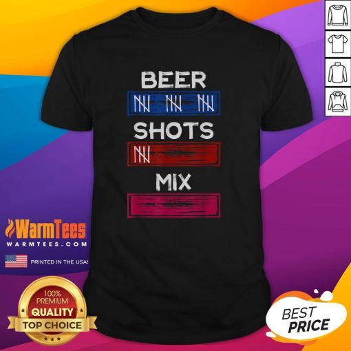 Funny Drinking Tally Shirt for beer shots party tracker, perfect for fun gatherings and celebrations.
