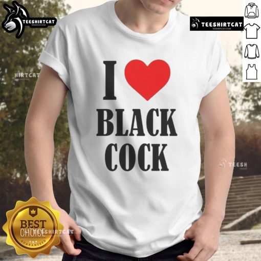 Funny I Love Black Cock T-Shirt featuring a humorous graphic design for casual wear enthusiasts and bird lovers.
