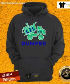 Funny Lil Dumper Truck N22 Hoodie featuring a playful truck graphic, perfect for casual wear and truck enthusiasts.