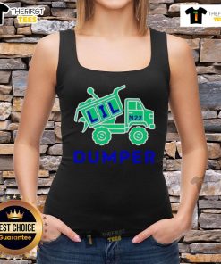 Funny Lil Dumper Truck N22 tank top featuring a playful truck graphic, perfect for casual wear and truck enthusiasts.