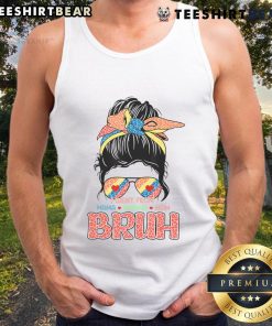 Funny Mama tank top for boy moms, showcasing playful design celebrating mommy and me moments in vibrant colors.