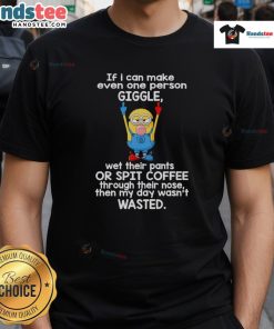 Funny Minion middle finger graphic on a t-shirt, perfect for making people giggle and adding humor to any outfit.
