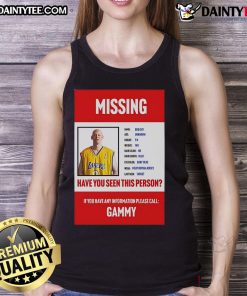 Funny missing bro guy in a tank top, asking 'Have you seen this person?' with a humorous expression.