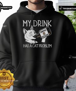 Alt Text: Funny Tennessee Whisker hoodie featuring a playful cat design, perfect for cat lovers and cozy casual wear.