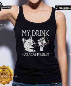 Funny Tennessee Whisker tank top featuring a playful cat graphic, perfect for cat lovers and casual wear.