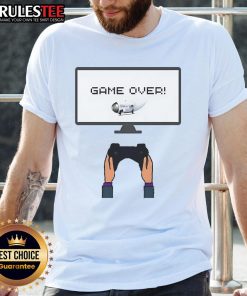 Funny Oceangate Titan Submersible Game Over T-Shirt featuring a humorous design for ocean exploration enthusiasts.