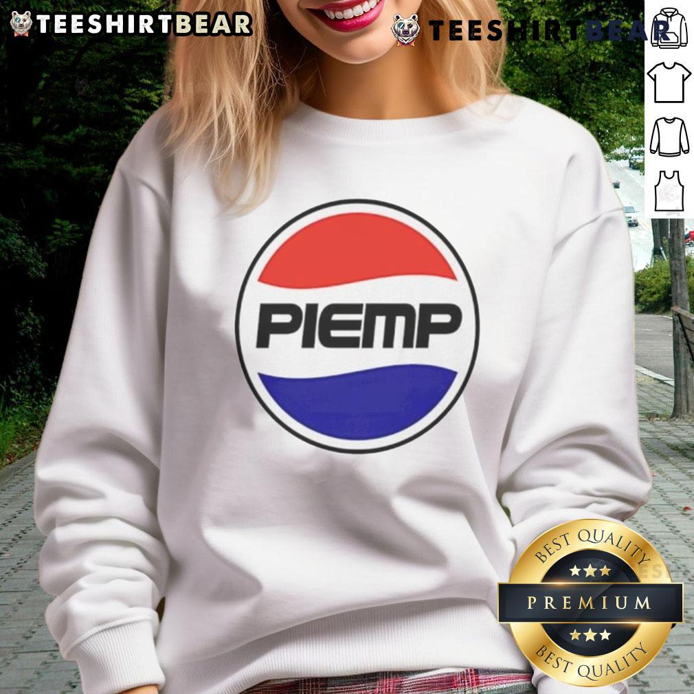 Funny Piemp Logo Pepsi Logo Parody Sweatshirt Funny Piemp logo parody of the Pepsi logo on a stylish sweatshirt, perfect for unique fashion lovers.
