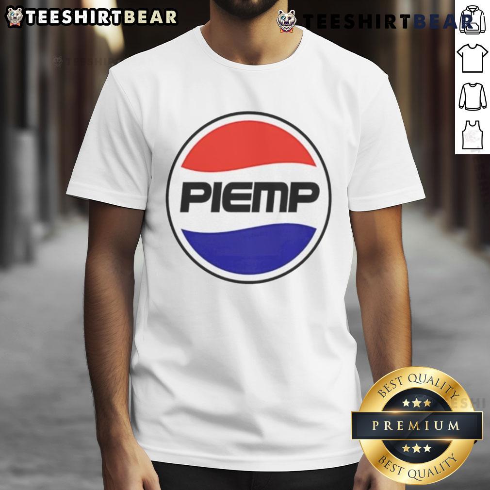 Funny Piemp Logo Pepsi Logo Parody T Shirt Funny Piemp logo parody of the Pepsi logo on a trendy t-shirt, perfect for humor and pop culture enthusiasts.