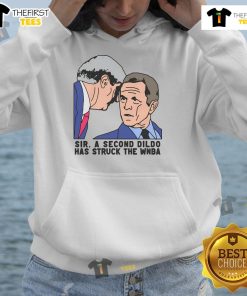 Alt Text: Funny Sir A Second Dildo hoodie featuring a humorous design, perfect for WNBA fans and collectors.