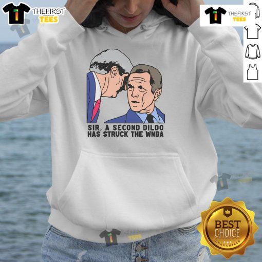 Alt Text: Funny Sir A Second Dildo hoodie featuring a humorous design, perfect for WNBA fans and collectors.