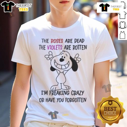 Alt Text: Funny Snoopy T-shirt featuring the phrase I See What The Problem Is Here: Im Talking in English, Youre Listening in Stupidity.