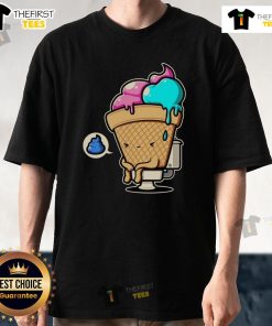 Funny Sweet Shit Ice Cream T-Shirt featuring a playful design with vibrant colors and whimsical ice cream graphics.