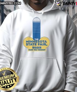 Alt Text: Funny Minnesota State Fair hoodie featuring adult humor, perfect for showcasing your love for the fair in style.