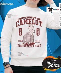 Funny University of Nonsense sweatshirt featuring quirky graphics and vibrant colors, perfect for a humorous wardrobe.