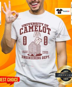 Alt Text: Humorous University of Nonsense T-Shirt design featuring playful graphics and witty text for a fun fashion statement.