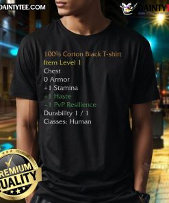 Funny Wow Shirt Stats T-Shirt featuring humorous graphics and playful text, perfect for casual wear and gamers.