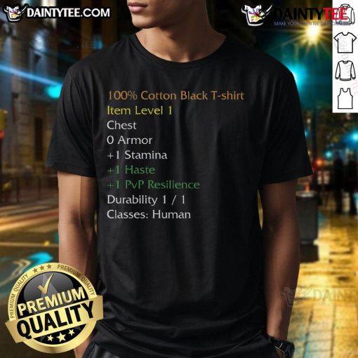 Funny Wow Shirt Stats T-Shirt featuring humorous graphics and playful text, perfect for casual wear and gamers.