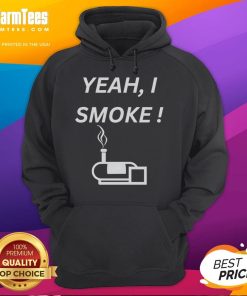 Funny 'Yeah I Smoke BBQ' Pitmaster Hoodie showcasing humor and grilling passion for BBQ lovers and pitmasters.