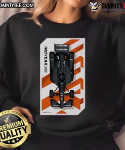 Good 2025 IndyCar Nick abstract car sweatshirt featuring vibrant graphics and a stylish design for racing fans.