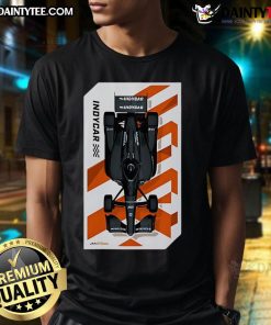 Good 2025 Indycar Nick Abstract Car T-Shirt featuring a vibrant abstract design inspired by Indycar racing.