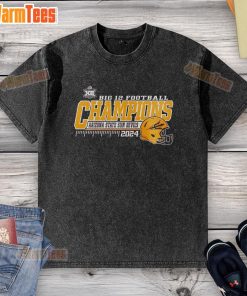 Good Arizona State Sun Devils 2025 Big 12 Champions washed t-shirt featuring team colors and logo on a stylish design.