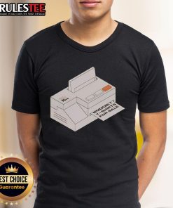 Good Big Ron's Printer T-Shirt featuring a bold graphic design, perfect for fans of unique, creative apparel.