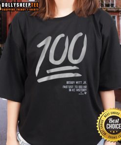 Good Bobby Witt Jr. 100% Ladies Tee featuring a stylish design perfect for fans of Kansas City Royals.