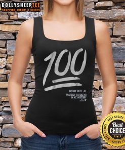 Good Bobby Witt Jr. 100 Tank Top featuring a stylish design, perfect for fans and summer wear.