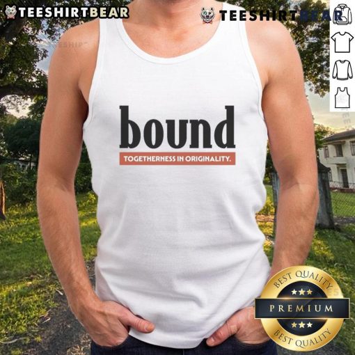 Alt Text: Stylish Good Bound Red Label Tank Top featuring a vibrant red color and comfortable fit, perfect for casual outfits.