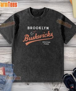 Good Brooklyn Bushwick's Deter Park wash t-shirt showcasing vibrant colors and trendy design for casual wear.