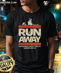 Good Caerbannog Music Festival T-Shirt featuring vibrant graphics and festival-themed design for music lovers.